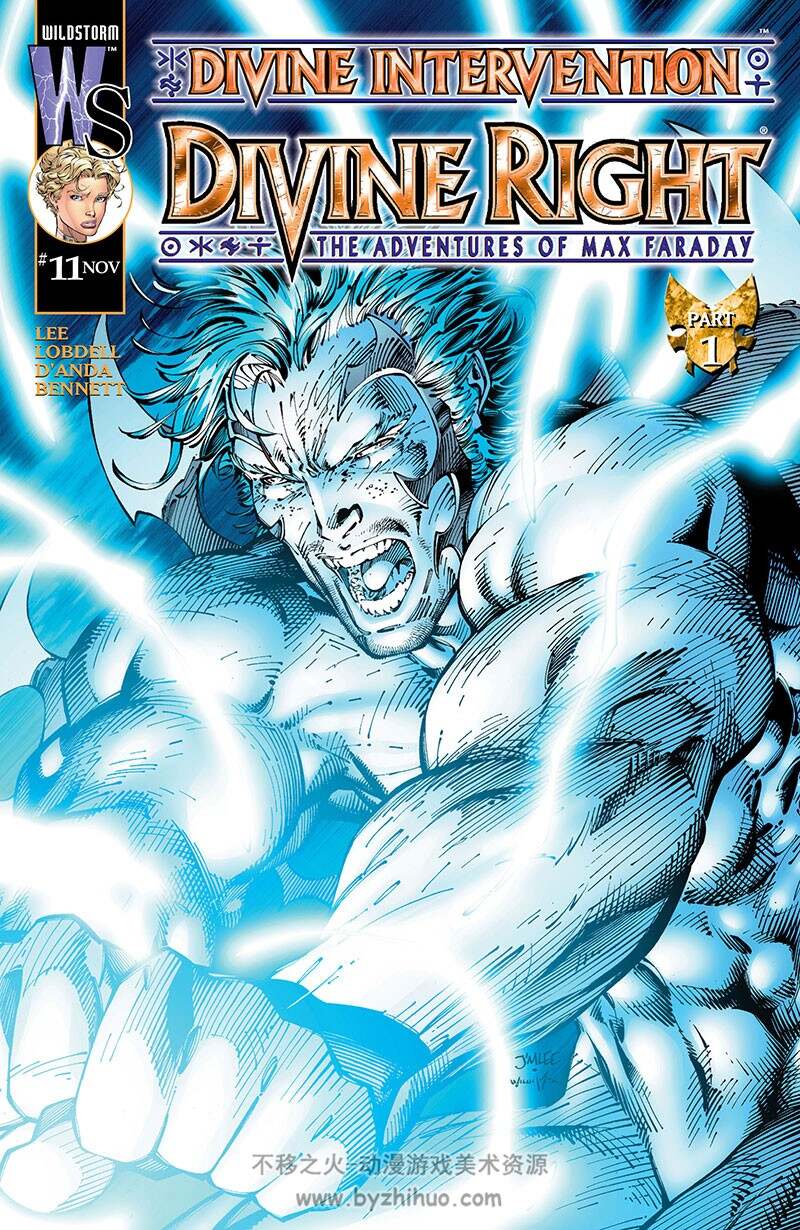 《Divine Right - The Adventures of Max Faraday》1-12册 Jim Lee