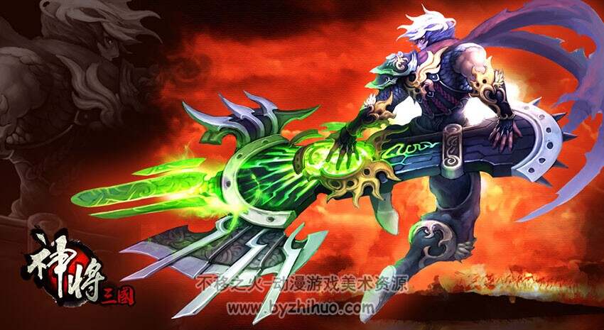 神将三国 游戏原画 美术资源 角色场景设定