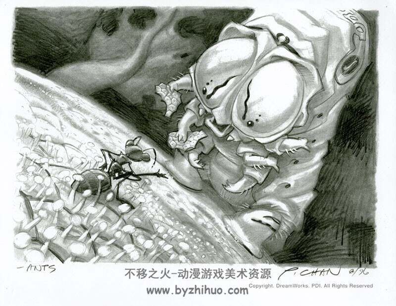 动画电影概念设定图集 peter chan 概念设计 原画设定素材