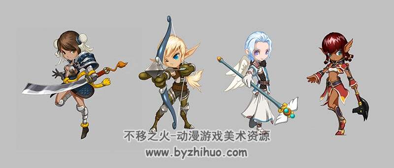 【Maestia】韩国游戏原画图集 203P