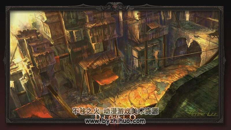 【Diablo 暗黑破坏神3】CG原画合集 角色场景设定资料 1700P