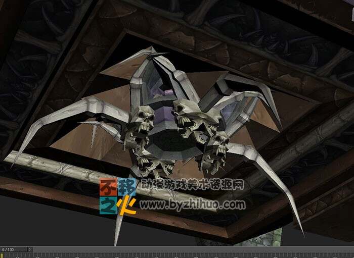 魔兽世界 纳克萨玛斯 城堡模型