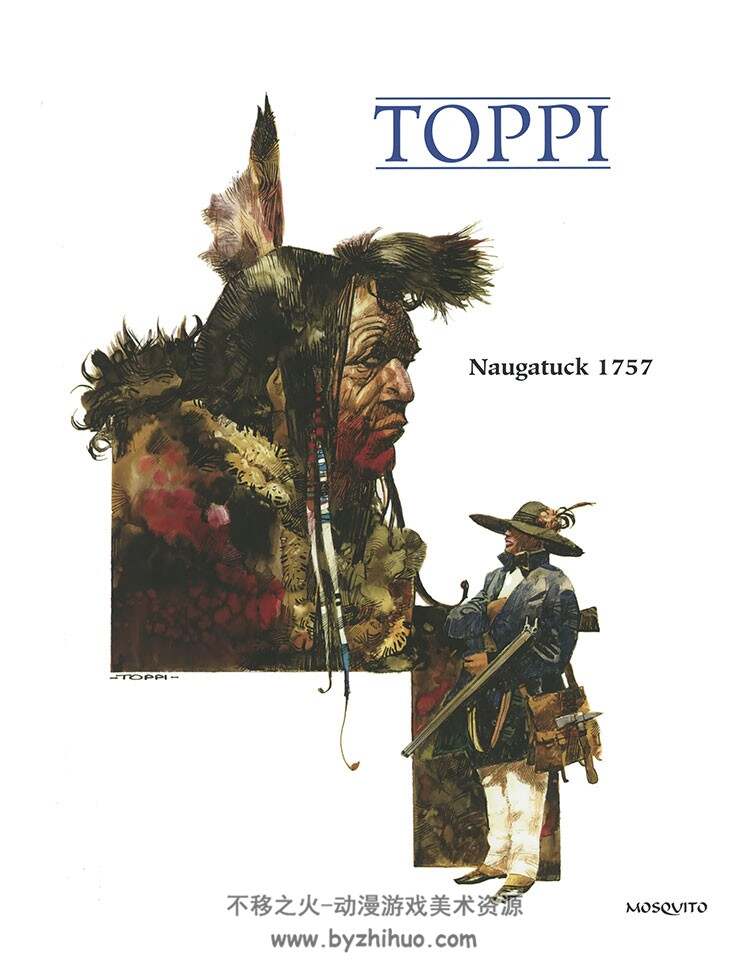 《Naugatuck 1757》全一册 Sergio Toppi
