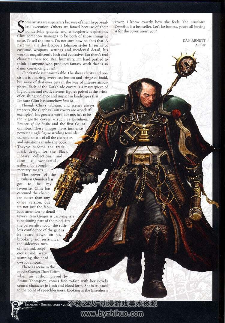 《The Art of Clint Langley》Dark Visions from the Grim Worlds of Warhammer
