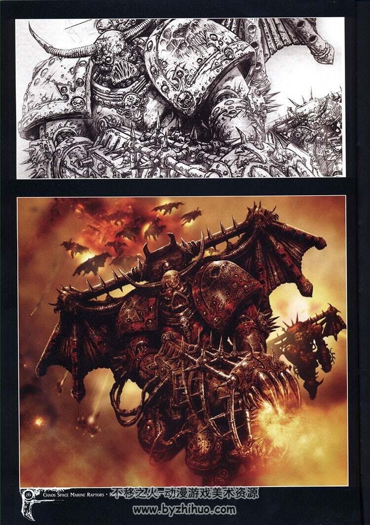 《The Art of Clint Langley》Dark Visions from the Grim Worlds of Warhammer
