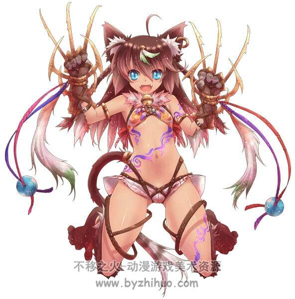 【千年战争Aigis】精美角色立绘 png日式游戏人物素材