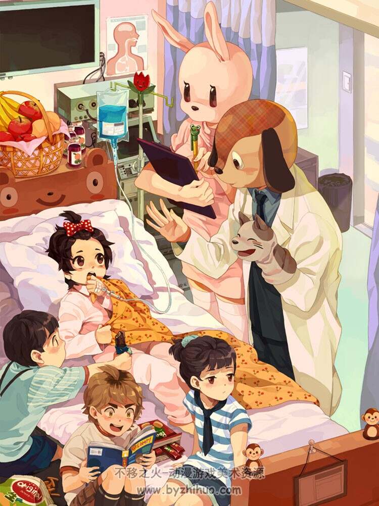 日本画师Inzup CG插画图集 101P