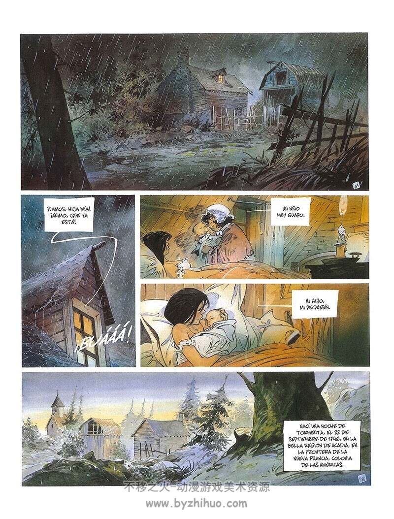 《Canoe Bay》全一册 Patrick Prugne & Tiburce Oger