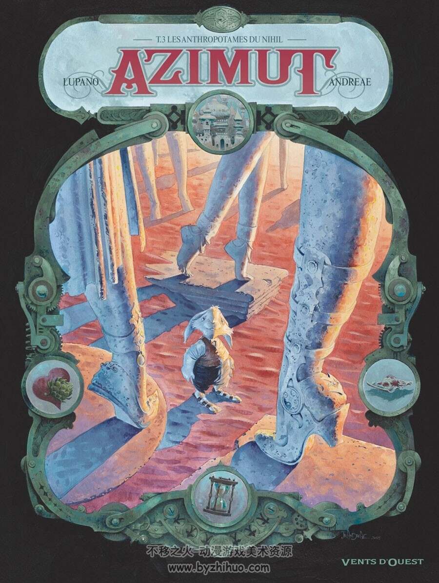 法国科幻漫画《Azimut》1-3册 Lupano - Andréae