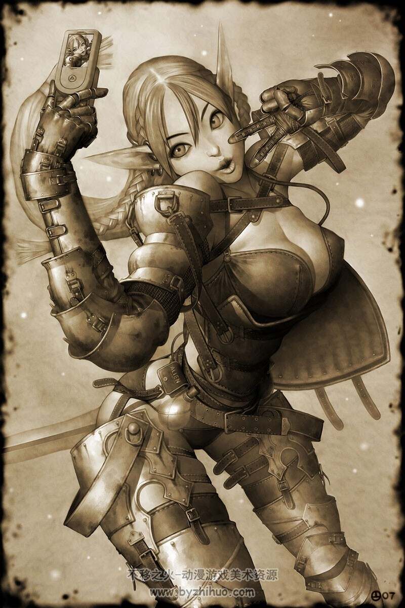 韩国画师alien 原画插画 CG作品图集 999P
