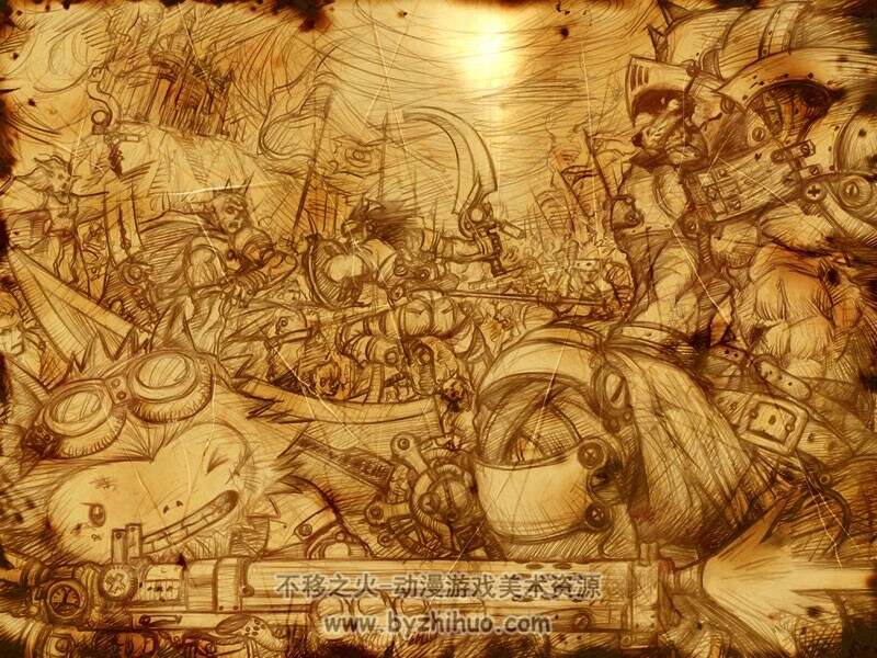 韩国画师alien 原画插画 CG作品图集 999P
