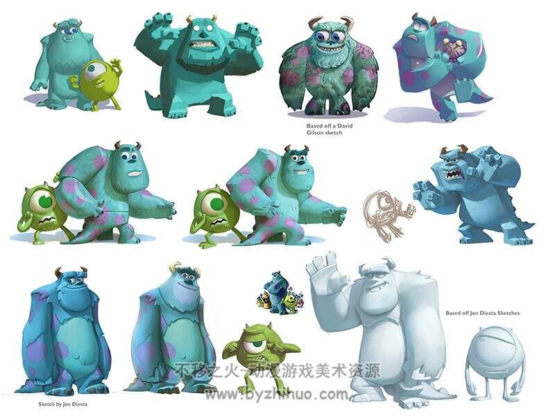 【迪士尼无限 Disney Infinity】游戏原画设定集