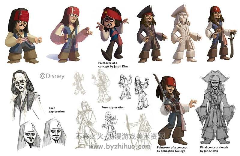 【迪士尼无限 Disney Infinity】游戏原画设定集