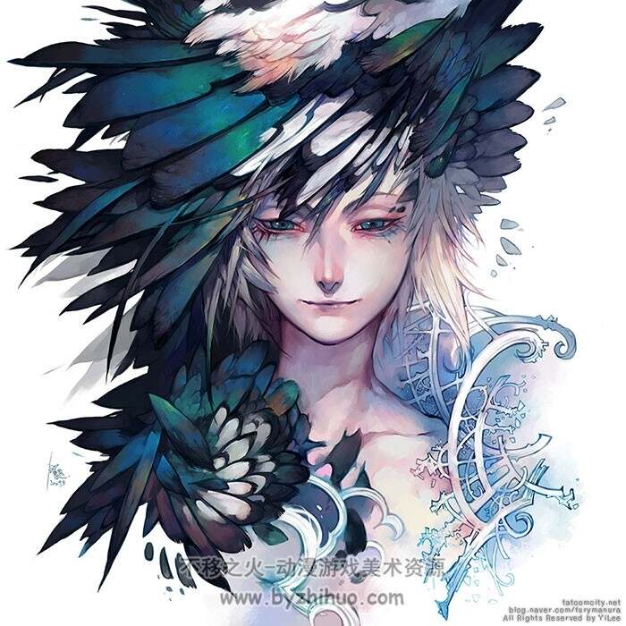 韩国女画师 본명이슬YILEE 绚丽色彩CG插画作品 856P
