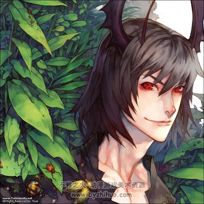 韩国女画师 본명이슬YILEE 绚丽色彩CG插画作品 856P