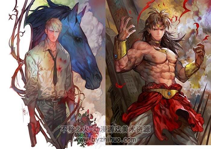 韩国女画师 본명이슬YILEE 绚丽色彩CG插画作品 856P
