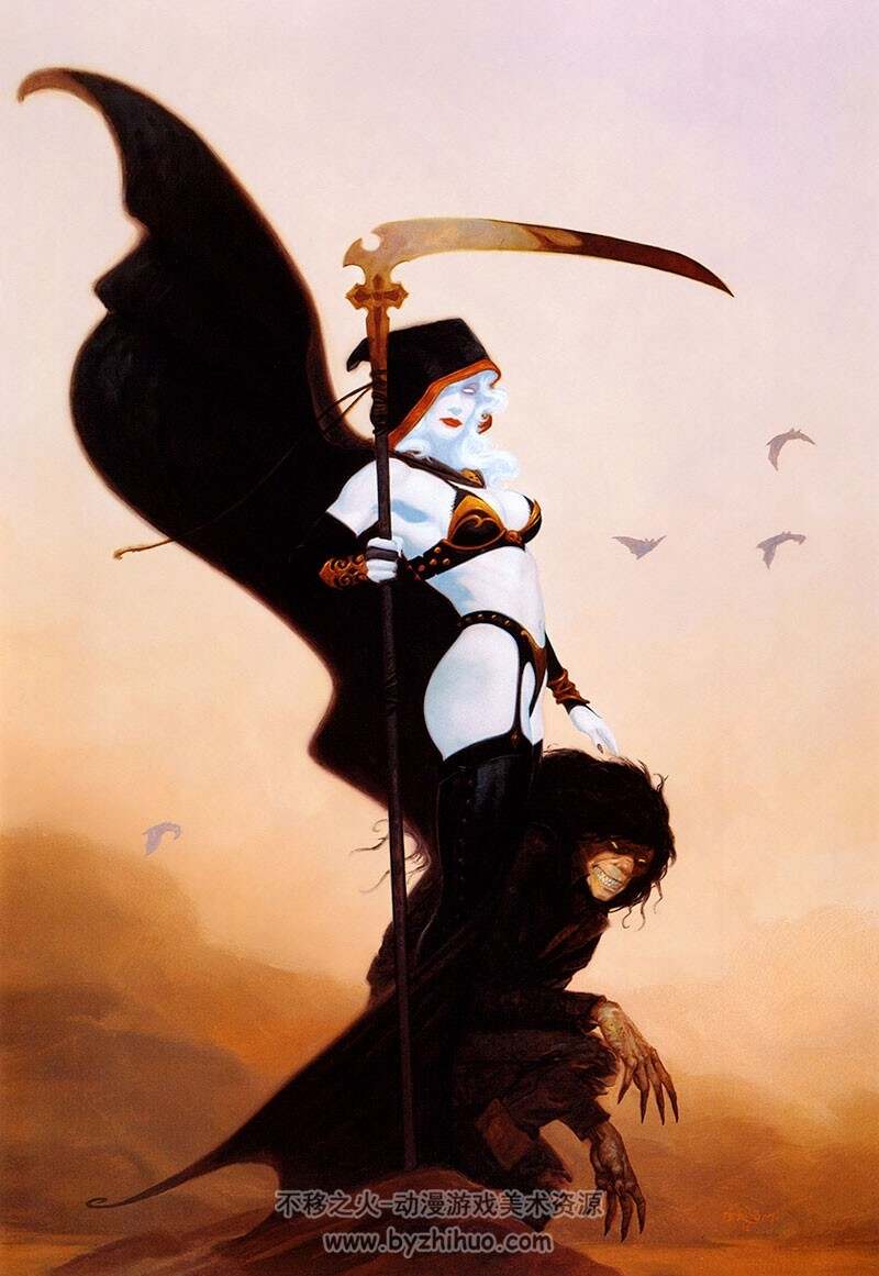 Gerald Brom 杰拉德.布洛姆 暗黑系插画作品集 1592P