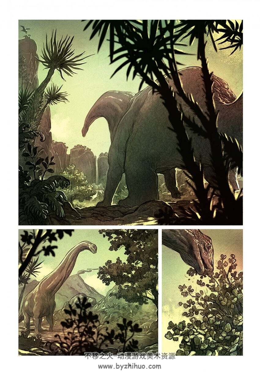 《Love Les dinosaures》Federico Bertolucci & Frédéric Brrémaud