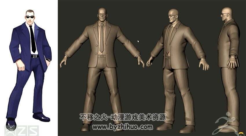 暴雪Zbrush峰会 守望先锋/暗黑破坏神/魔兽世界 模型制作演示