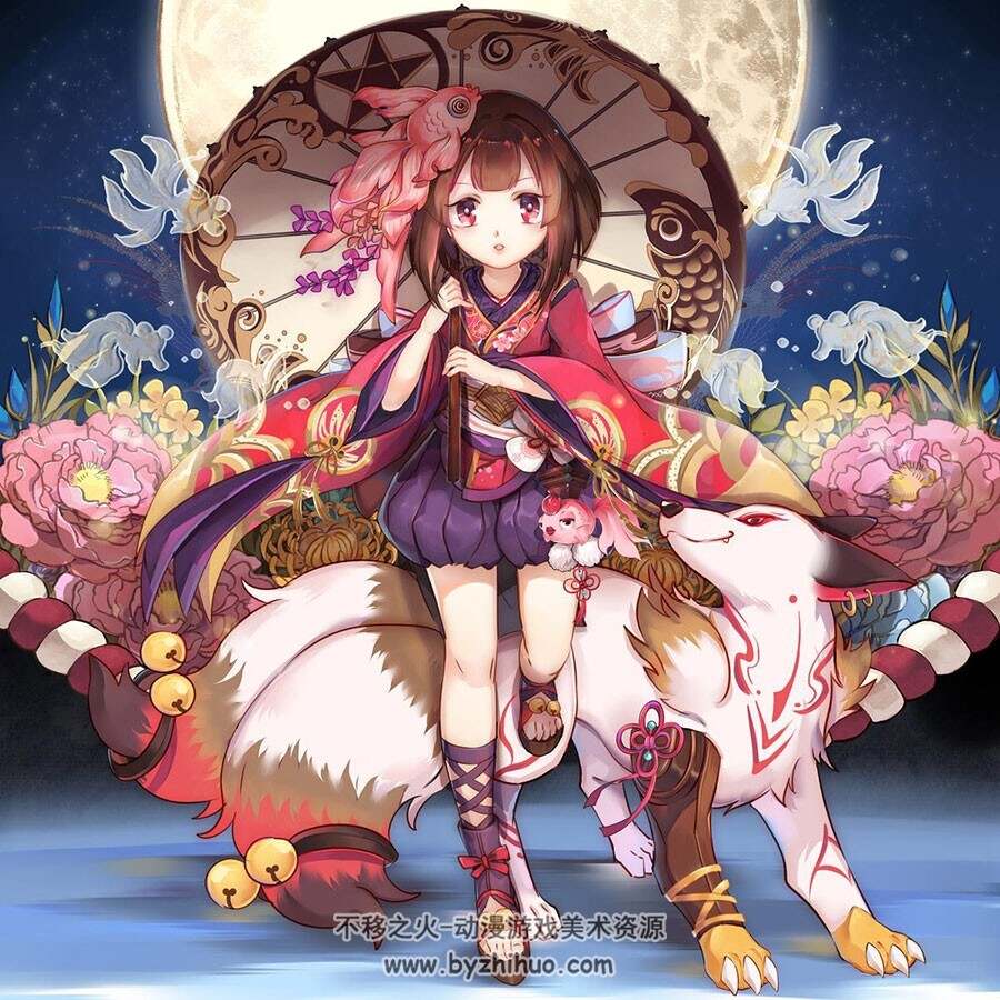 阴阳师 游戏同人插画图集 1700P