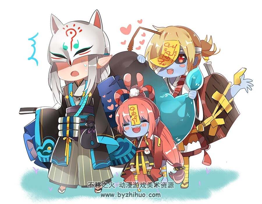 阴阳师 游戏同人插画图集 1700P