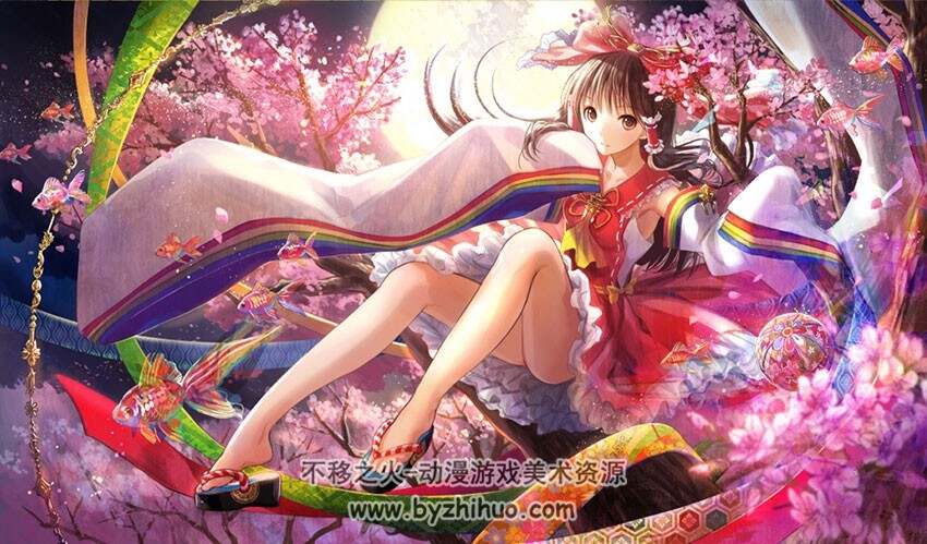 P站画师藤原 色彩精美插画图集 113P