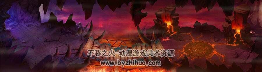 【六界】Q版神话传说风格 游戏地图 7P