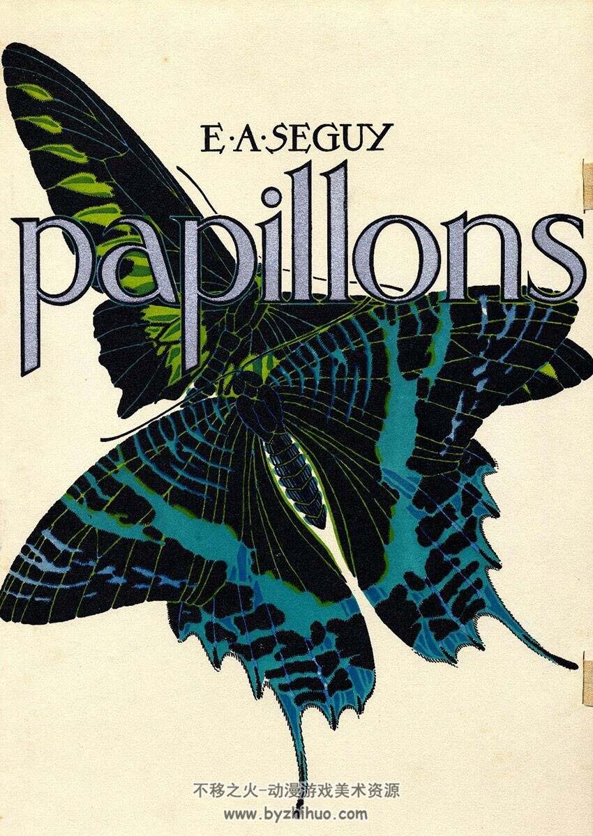 《Papillions》Seguy.E.A 蝴蝶艺术绘画 22P