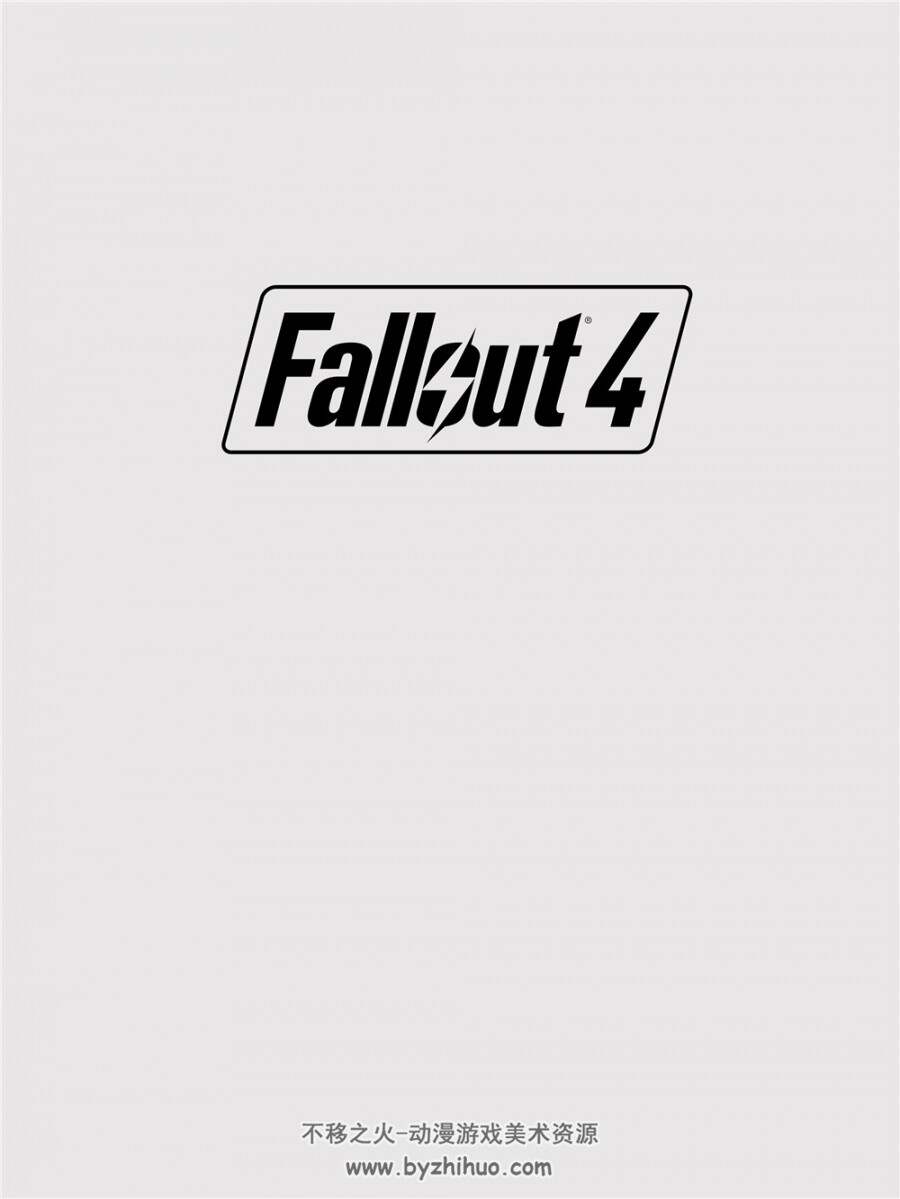 辐射4设定集高清电子版 The Art of Fallout 4