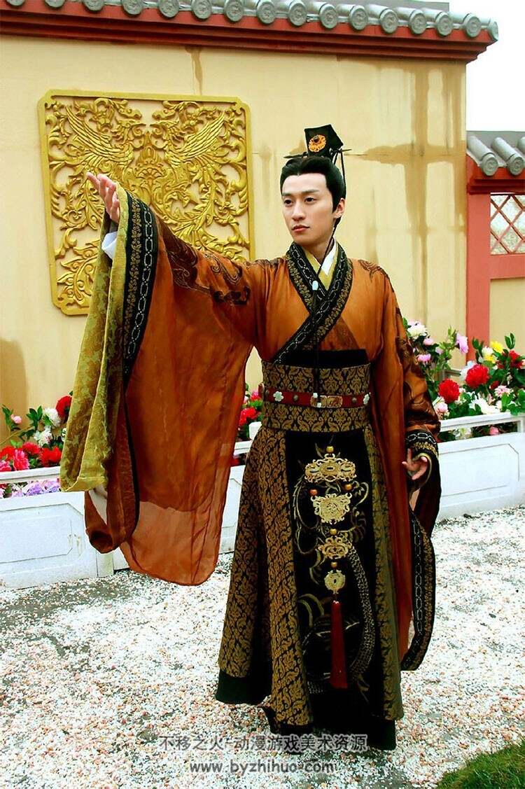 中国古风汉服收集图集 服饰绘画参考素材 10891P