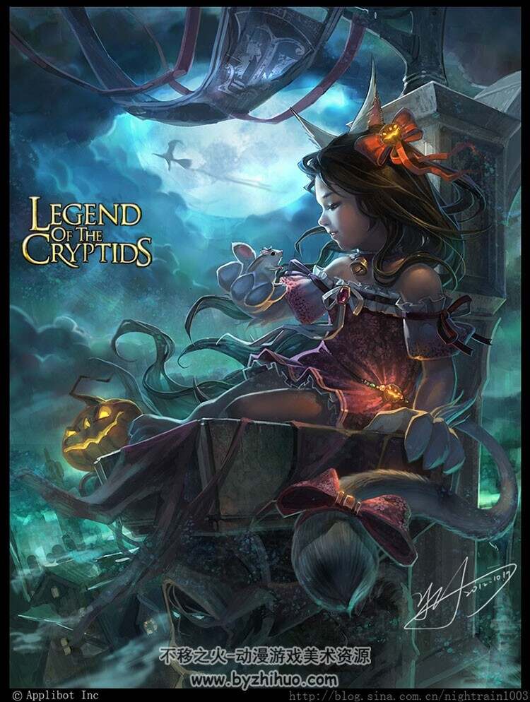 【legend of the cryptids】卡牌游戏原画全套合集 2293P