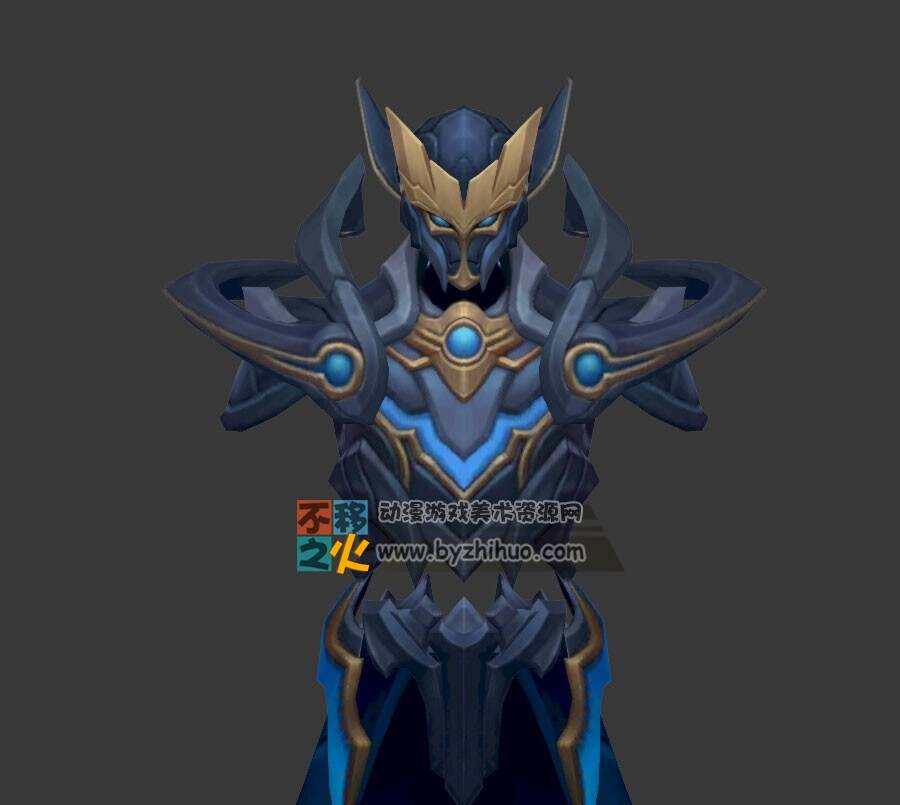 王者荣耀 铠[破灭刃锋] 3D模型