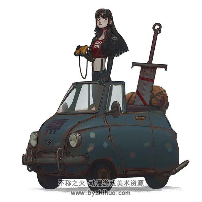 Serge Birault 欧美风格插画作品收集 54P