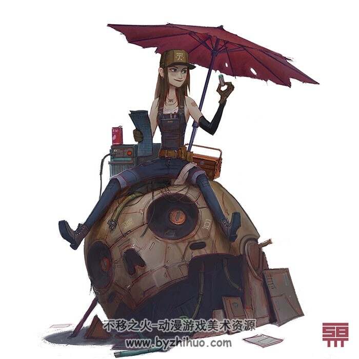 Serge Birault 欧美风格插画作品收集 54P