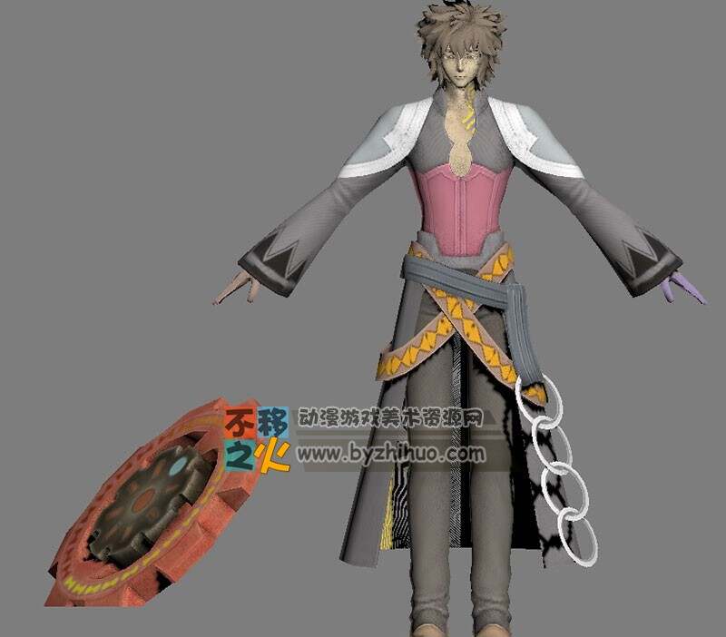 Fate EXTELLA  16个角色 3D模型