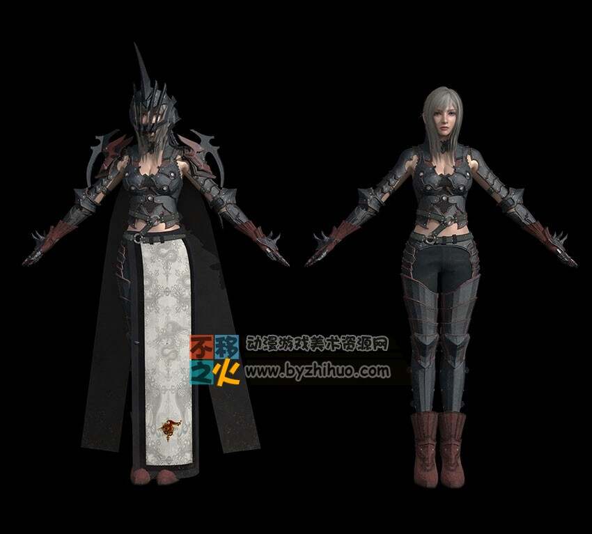 Final Fantasy XV 最终幻想15 Aranea Highwind 阿拉尼雅·海温德 3D模型