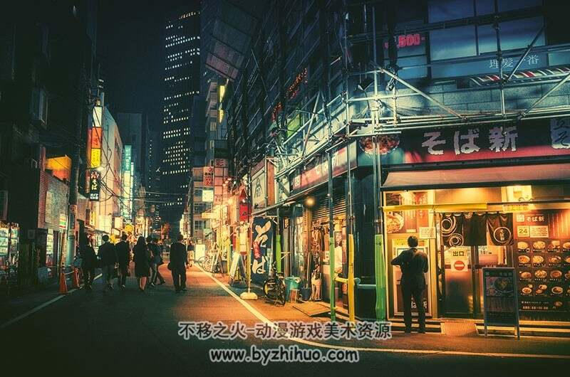 Masashi Wakui 日本街头摄影作品集 城市街道风景 参考素材