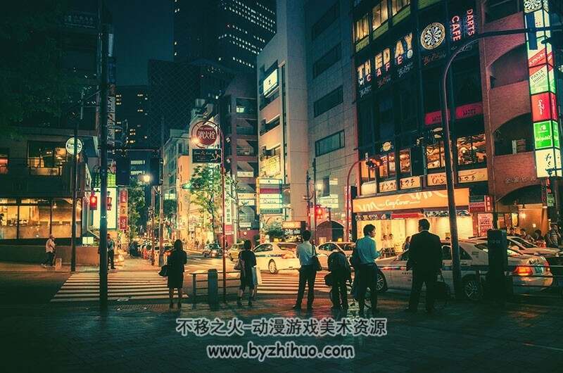 Masashi Wakui 日本街头摄影作品集 城市街道风景 参考素材