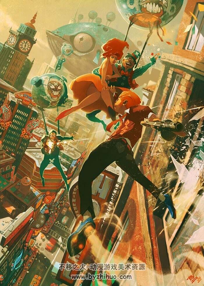 菲律宾画师 Reynan Sanchez 超酷CG作品收集 84P