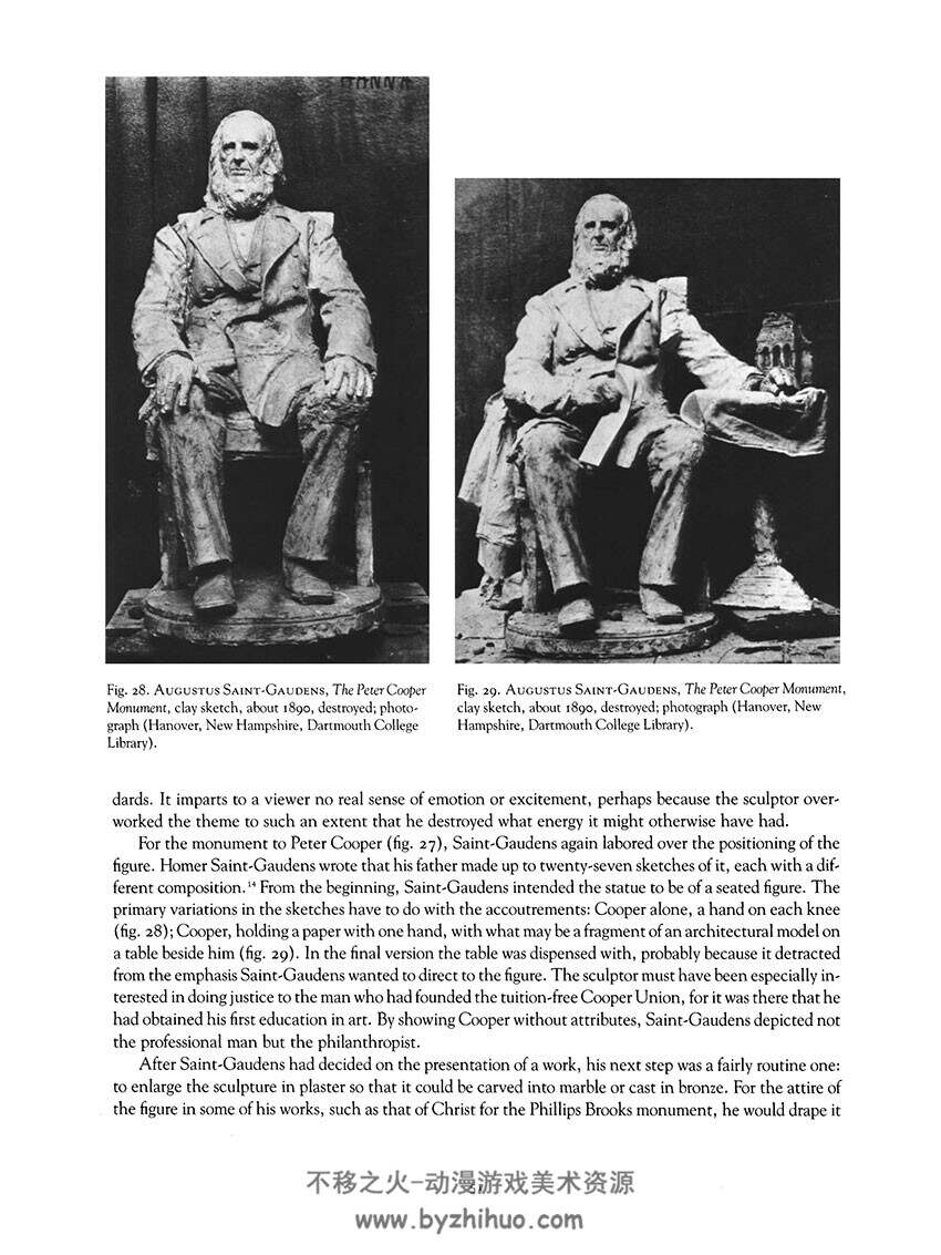 Augustus Saint Gaudens Master Sculptor  大师雕塑参考素材