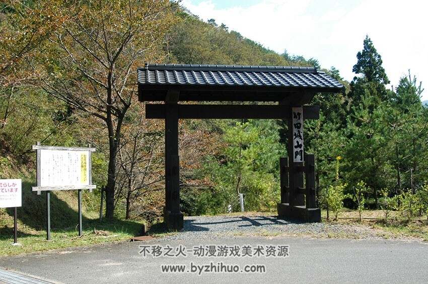 日本古建筑 日本名城 城池风景图片 856P