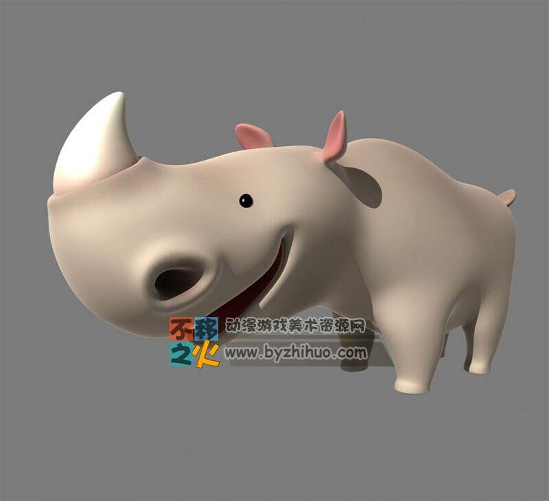 Rhino 卡牌犀牛模型