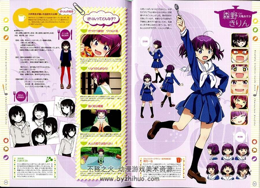 幸腹涂鸦 公式设定集 Koufuku Graffiti TV Animation Official Guidebook