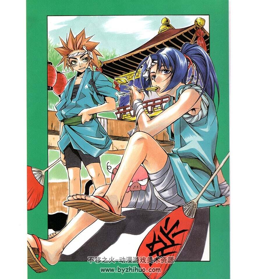 黒乃奈奈绘 黑蛾 新撰组异闻录 画集