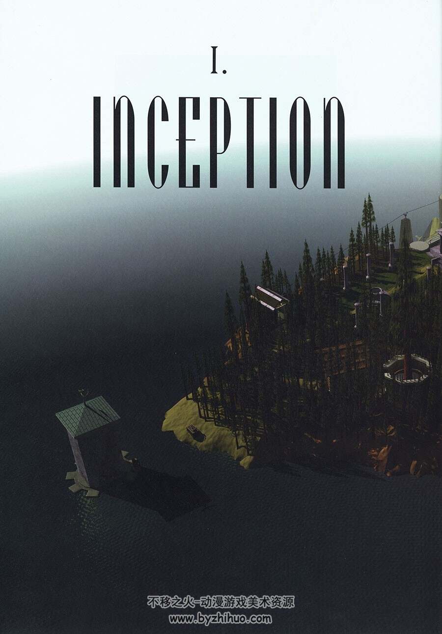 From Myst to Riven - The Creations & Inspirations 神秘岛 创作资料集