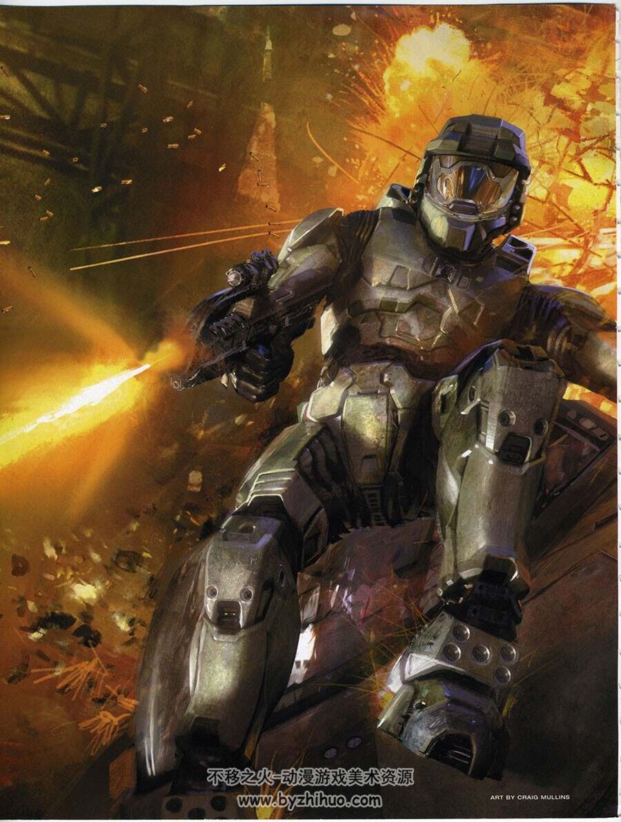 The Art Of Halo：Creating A Virtual World 光晕 游戏设定集