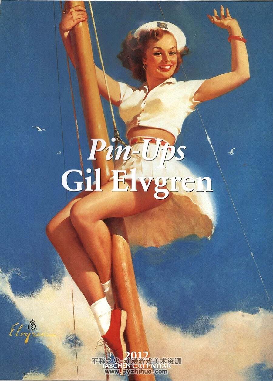 Gil Elvgren Pin-Ups 2012  Calendar