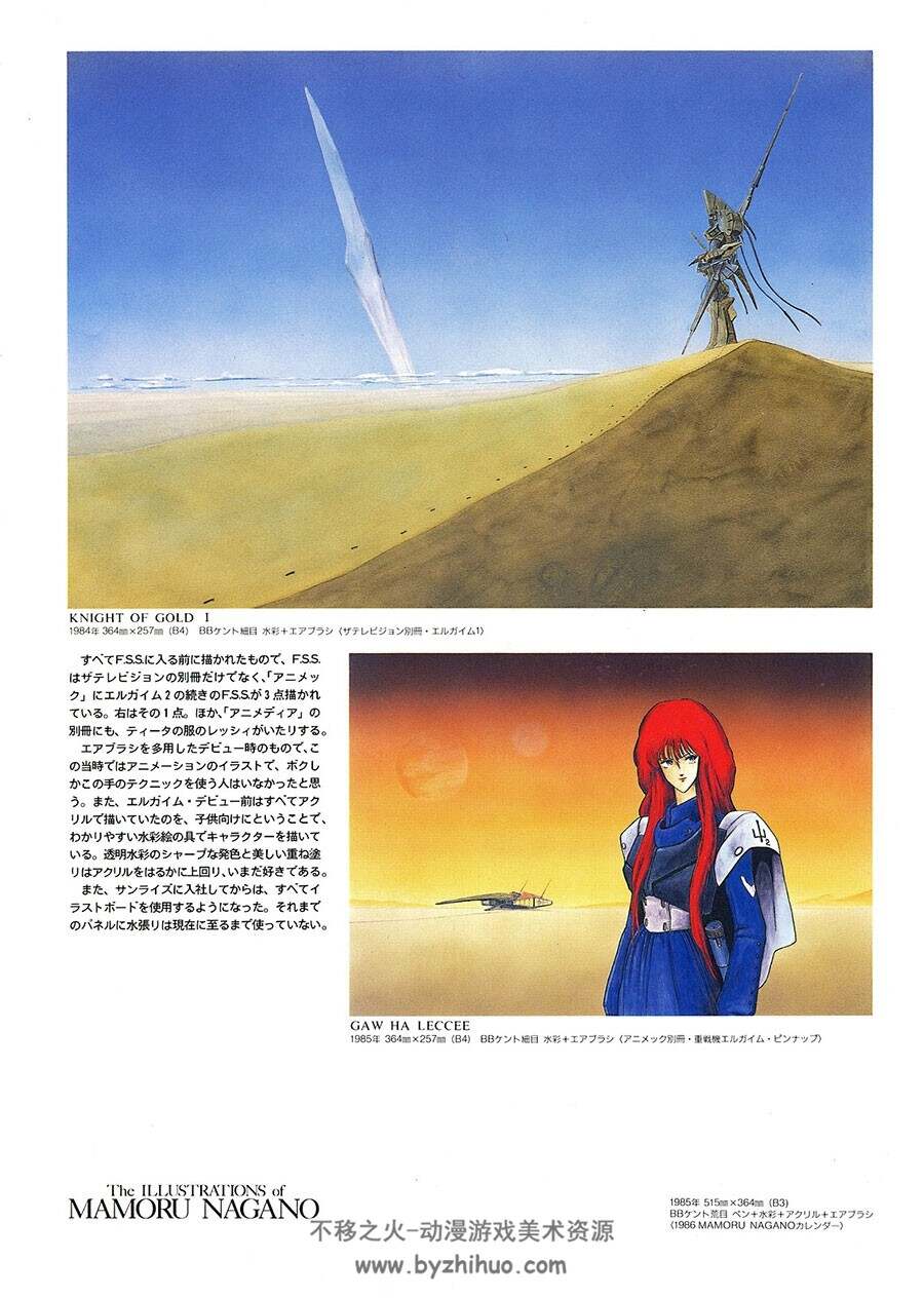 五星物语The Illustrations of 永野护 - Newtype Special Edition