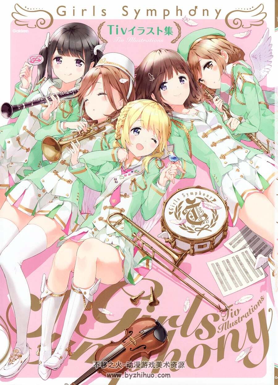 Girls Symphony 插画集 Tivイラスト集