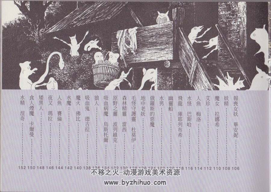 世界妖怪事典 中文版 日本妖怪大师 水木茂